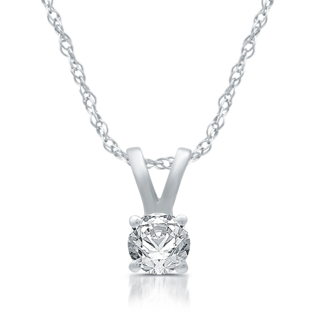 1 4 carat diamond necklace