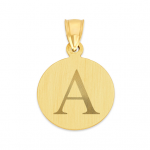 10K Gold Initial Necklace - featured image