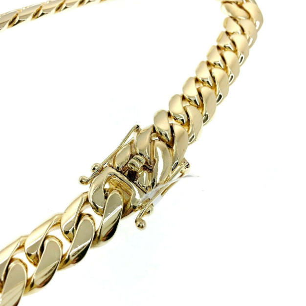 14 Karat Gold Necklace Mens