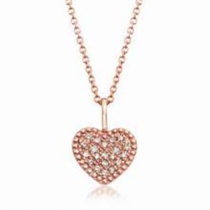 14kt rose gold necklace - featured image