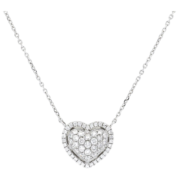 18kt white gold necklace