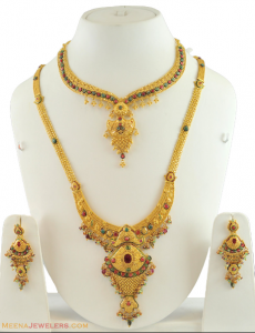 22k Gold Necklace Sets With Price - featured image