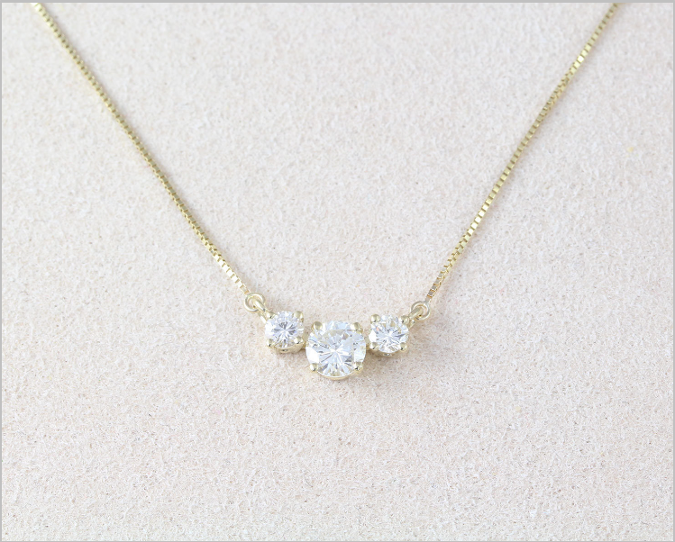 3 diamond pendant necklace - featued image