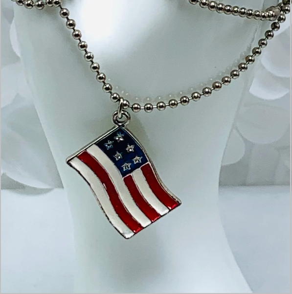 4th of july necklace