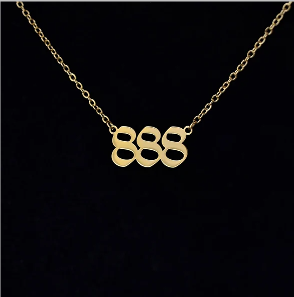 888 Gold Necklace