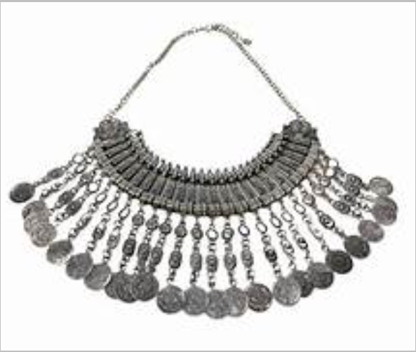 Aeo Boho Coin Statement Necklace