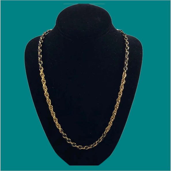 Ralph Lauren Gold Plated 925 Chain Link Necklace