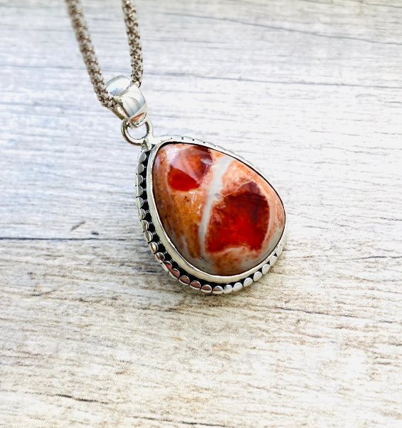 fire opal necklace - featued image