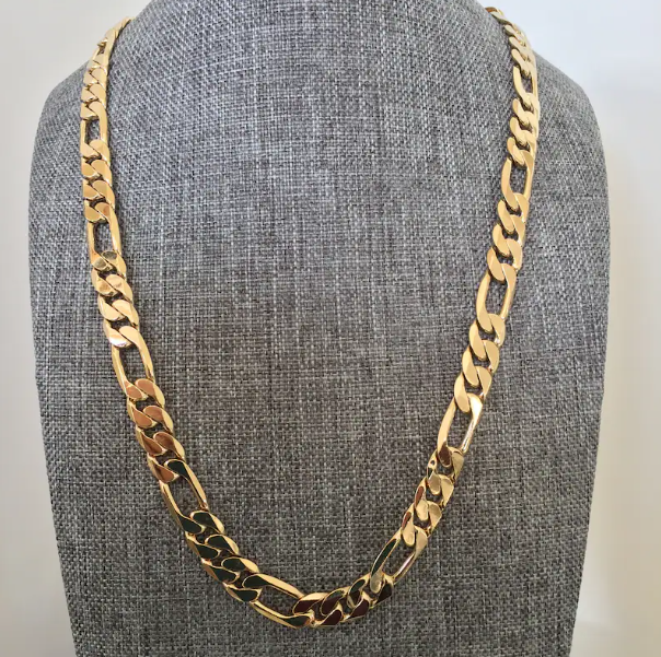 gold necklace 26 inch