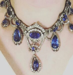 Antique Sapphire Necklace - featured image