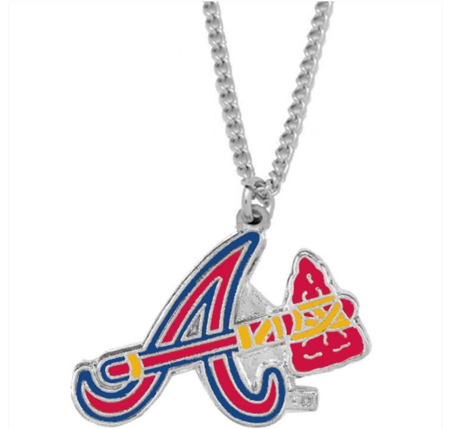 Atlanta Braves Necklace Mens