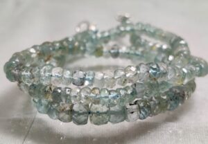 aquamarine bead necklace- featured image