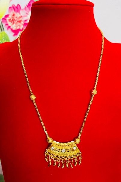 asian gold necklace