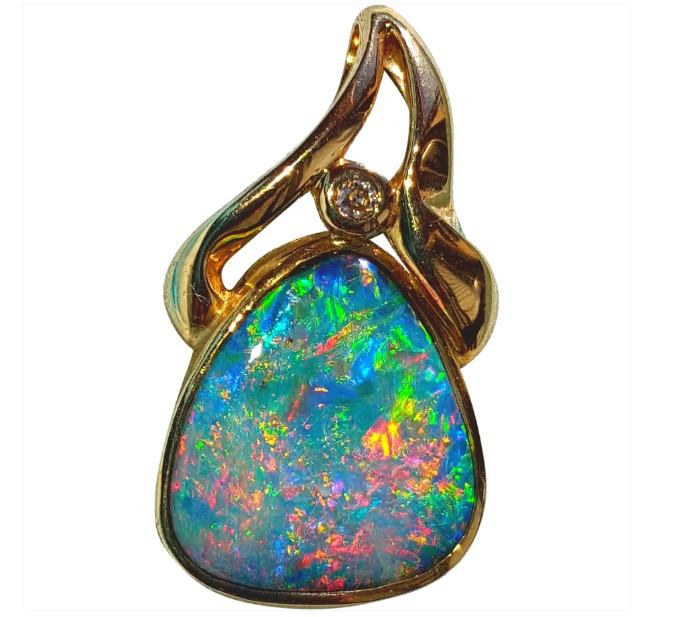 australian opal necklace​ - featured image